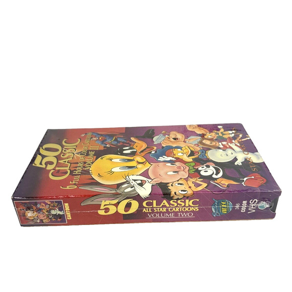 Classic Cartoons Volume 2 VHS 90s Vtg New Sealed Bugs Bunny Tweety Betty Boop - Picture 5 of 5